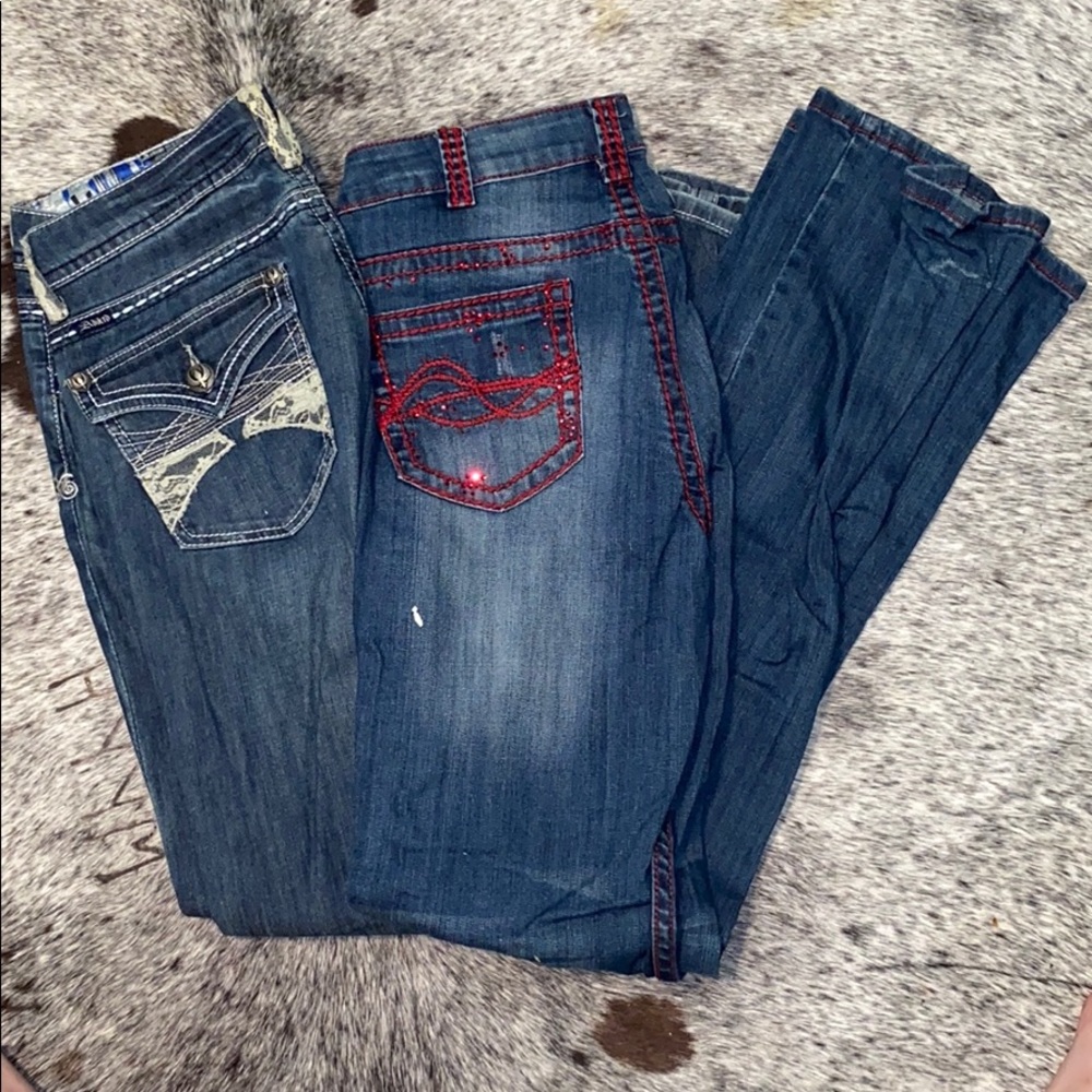2 pairs of jeans!